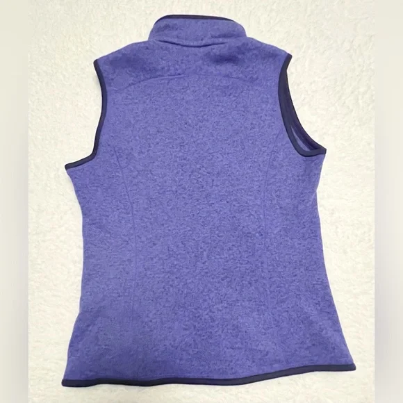 Patagonia Medium Better Full Zip Sweater Vest in Purple - Picture 3 of 5